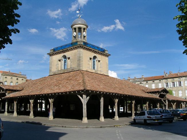 Revel covered market, 14th century.